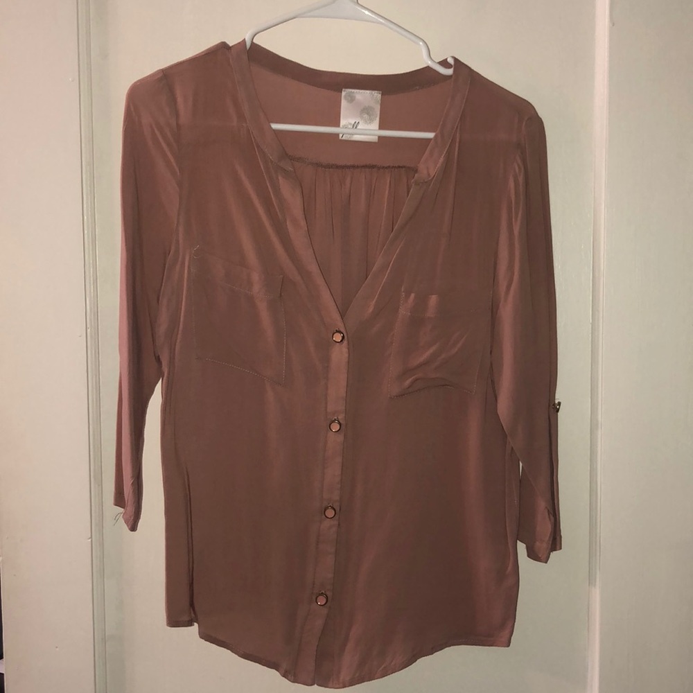 Mauve blouse